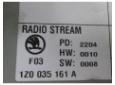 cd audio skoda octavia 2 1.9tdi bjb 1z0035161a