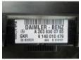 comanda ac mercedes c 200 kompressor cod a2038300785