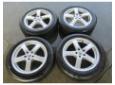 set jante aliaj peugeot 407 2.0hdi rhr cod 215/55z r17