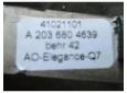 vindem comanda ac a2036804639 mercedes c 2.2cdi