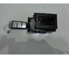 contact cu cheie vw passat b6 1.9tdi combi bxe 3c0905843q