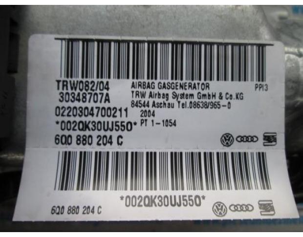 airbag pasager 1.9tdi atd vw polo 9n 6q0880204c