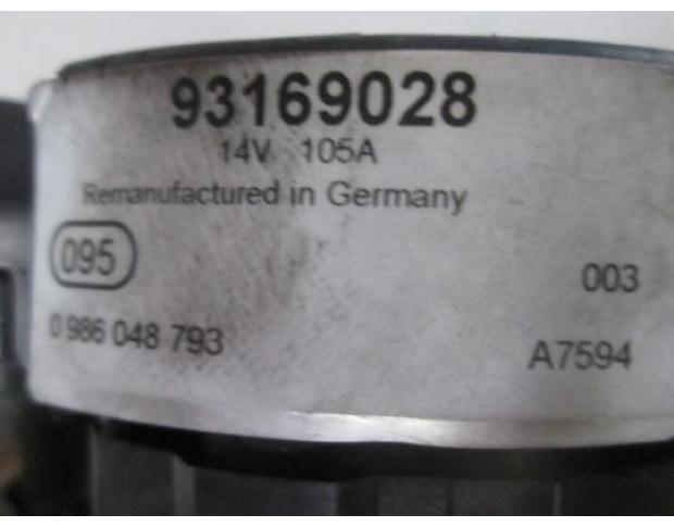 alternator opel vectra c 1.9cdti z19dth 0986048793