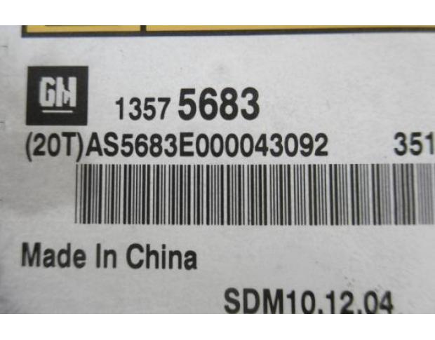 calculator airbag opel astra j 1.7cdti a17dtr 13575683ab