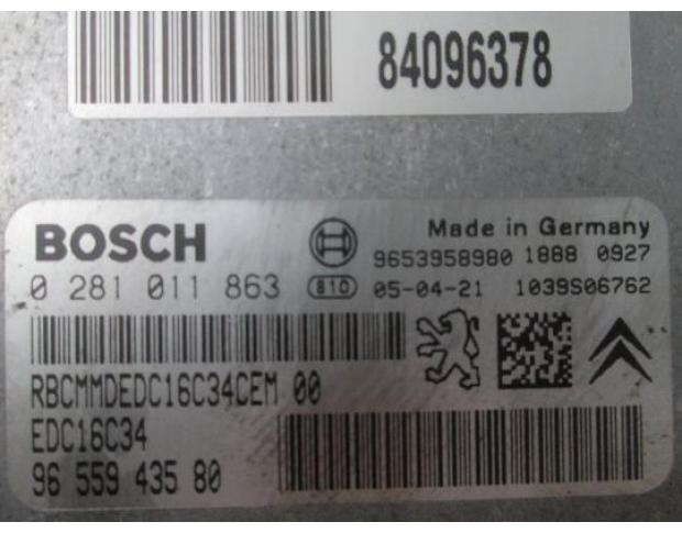 calculator motor 9653958980 peugeot 307 1.6hdi 9hx