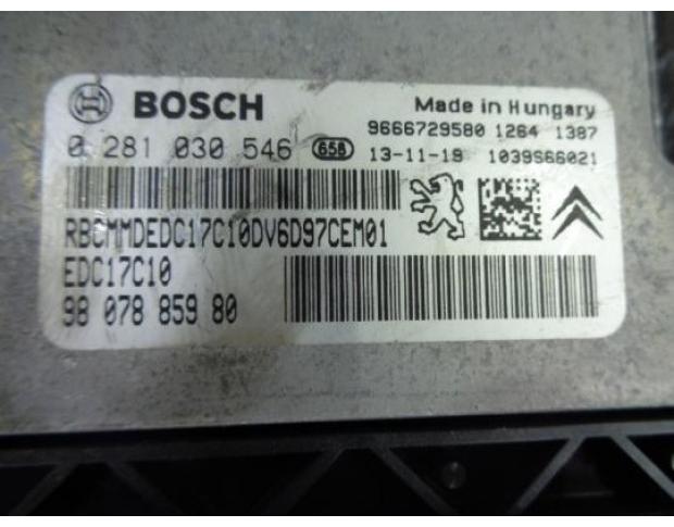 calculator motor citroen ds3 1.6hdi 9h06 9607885980