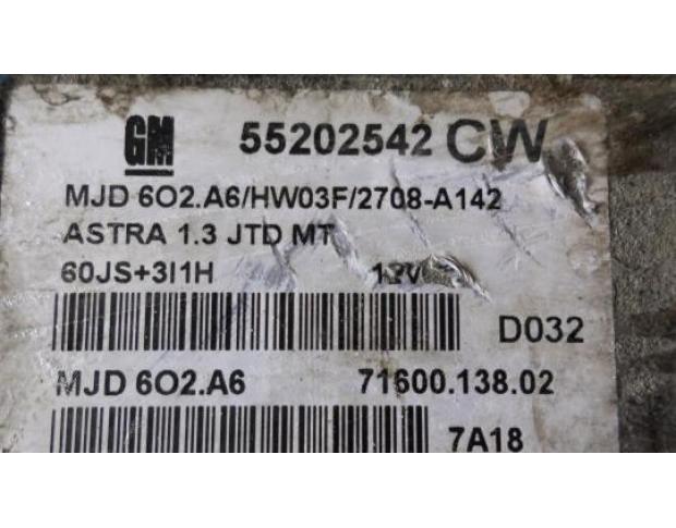 calculator motor opel astra h 1.3cdti 55202542