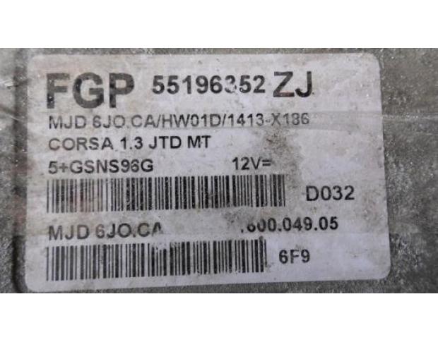 calculator motor opel corsa c 1.3cdti 55196352