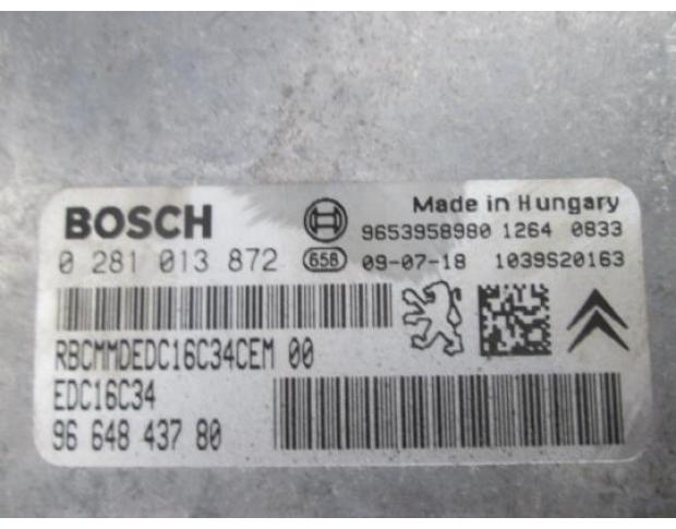 calculator motor peugeot 308 1.6hdi 9hx 0281013872