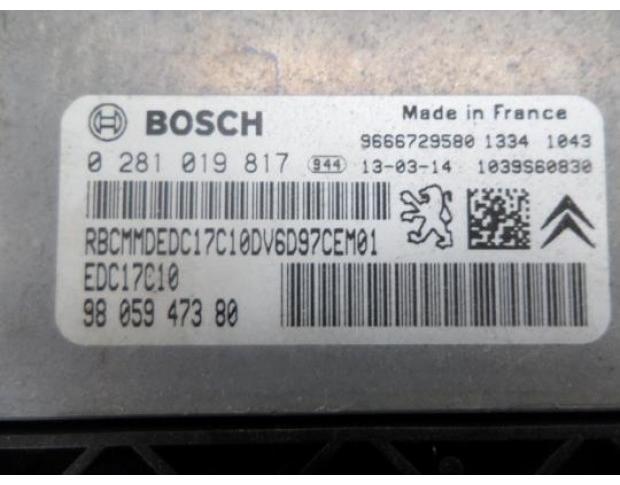 calculator motor peugeot partner 1.6hdi 0281019817