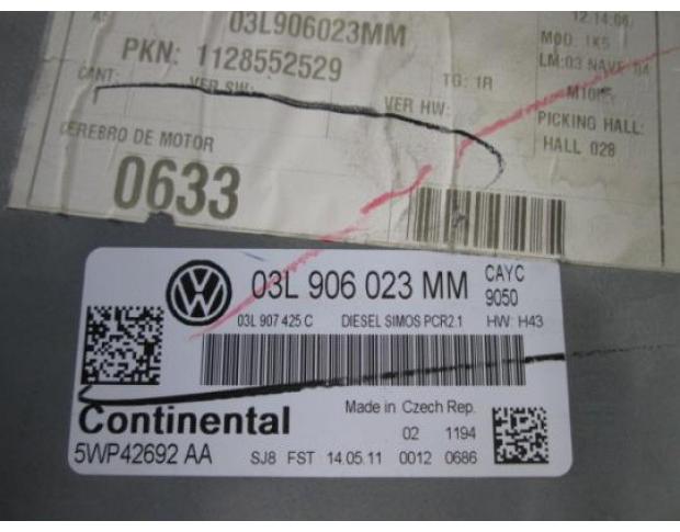 calculator motor vw golf 6 1.6tdi cay 03l906023mm