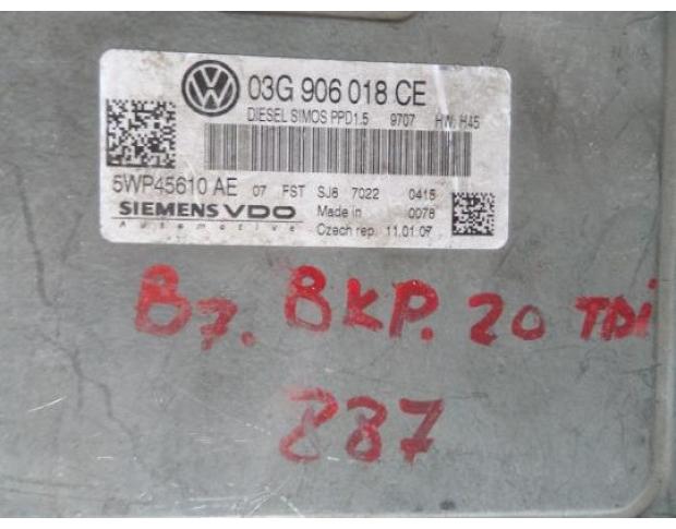 calculator motor vw passat b7 2.0tdi 03g906018ce