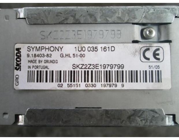casetofon 1u0035191b skoda superb 1.9tdi awx