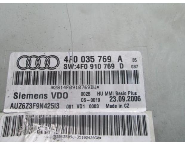 cd audio audi a6 2.0tdi cod 4f0035769a