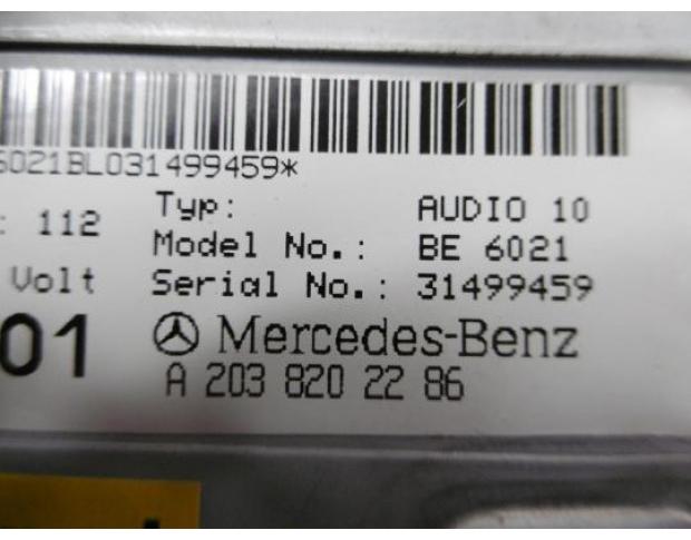 cd audio mercedes c 203 270 cdi a2038202286