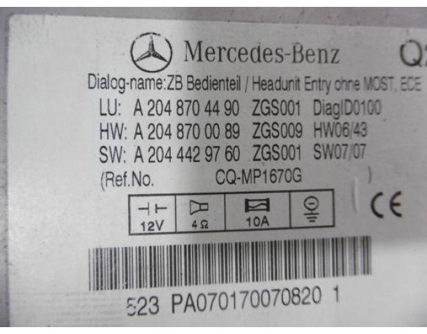 cd audio mercedes c 204 220 cdi a2048704490