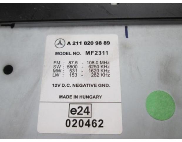 cd audio mercedes e 320 cdi a2118209889
