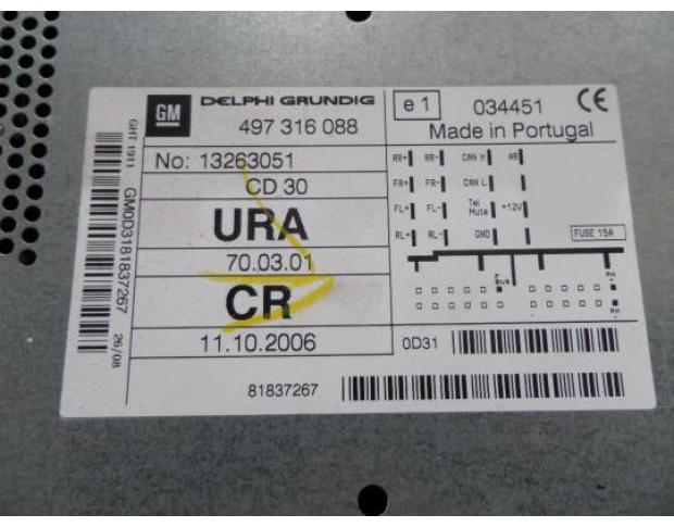 cd audio opel astra h 1.3dth 13263051