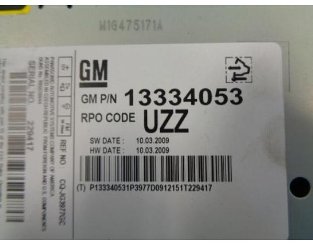 cd audio opel astra j 1.4b z14xer 13334053