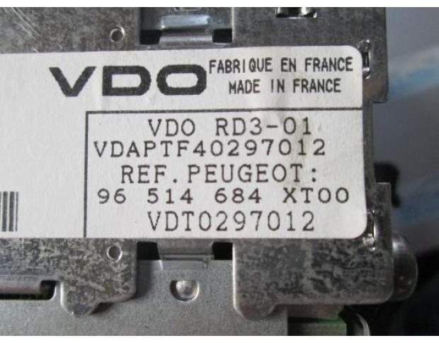 cd audio peugeot 206 2.0hdi rhy 96514684