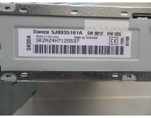 cd audio skoda fabia 2 1.4b bxw 5j0035161a