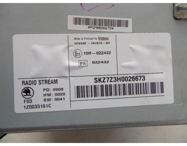cd audio skoda octavia 2 1.9tdi bxe 1z0035161c