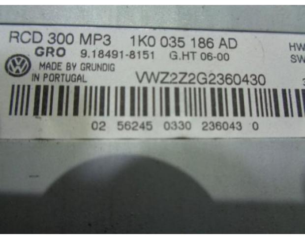 cd audio vw passat b6 1.9tdi combi bxe 1k0035186ad
