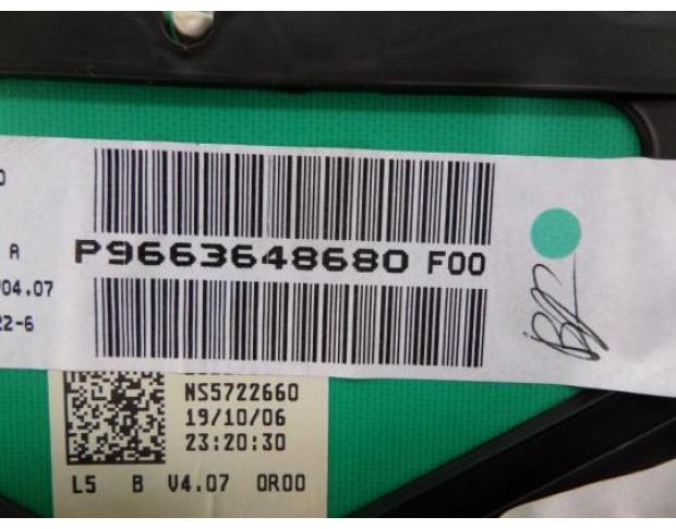 ceas bord peugeot 307 1.6hdi cod 9663648680