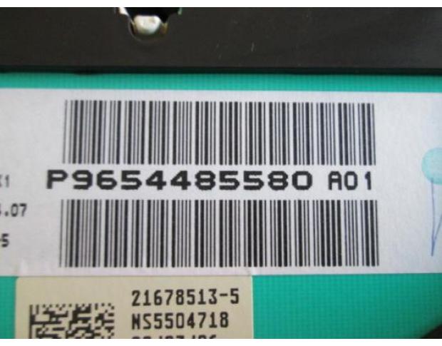ceas bord peugeot 307 1.6hdi sw 9654485580