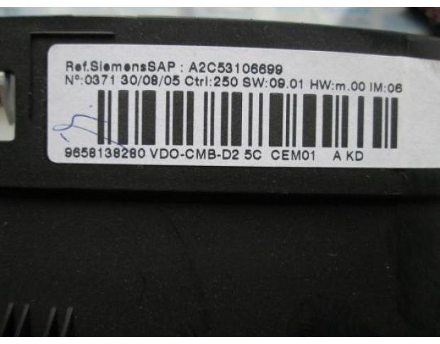 ceas bord peugeot 407 1.6hdi 9hy 9658138280