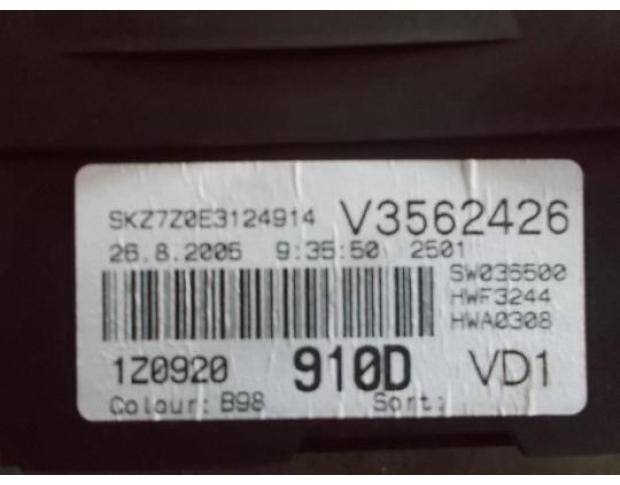 ceas bord skoda octavia 2 1.9tdi bxe cod 1z0920910d