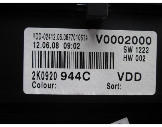 ceas bord vw caddy 1.9tdi bls 2k0920944c