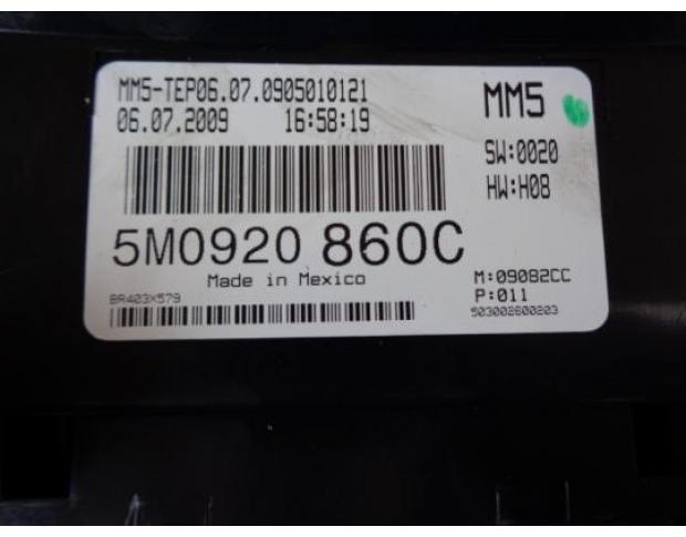 ceas bord vw jetta 1.6tdi cay 5m0920860c