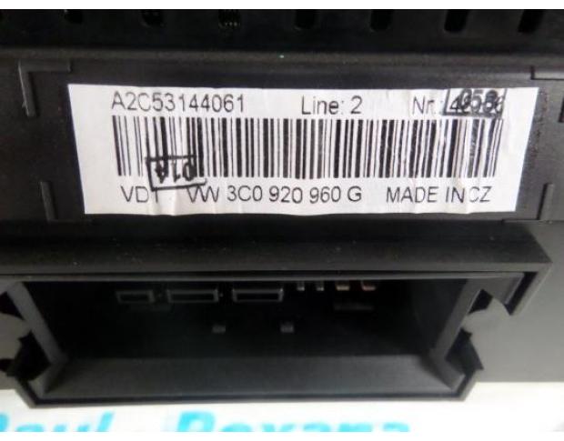 ceas bord vw passat b7 2.0fsi 3c0920960g