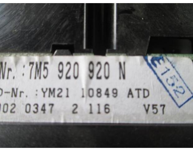 ceas bord vw sharan 1.9tdi auy cod 7m5920920n