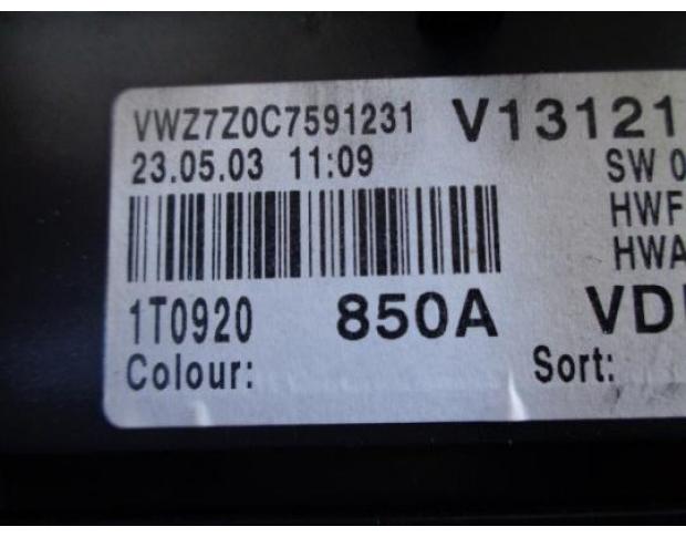 ceas bord vw touran 1.9tdi 1t0920850a