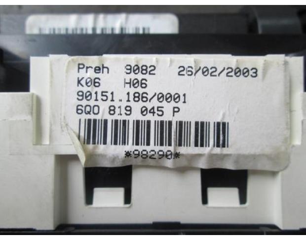 comanda ac vw polo 9n 1.2 12v cod 6q0819045p