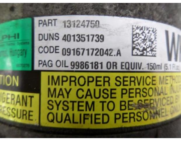 compresor clima opel astra h 1.6b z16xer 13124750