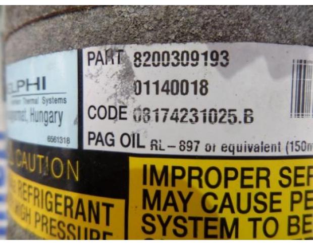 compresor clima renault scenic 2 1.9dci 8200309193