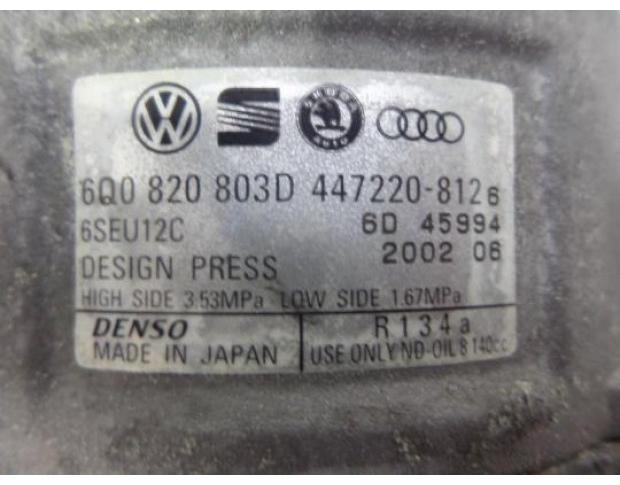 compresor clima skoda fabia 1.4b aqw 6q0820803d