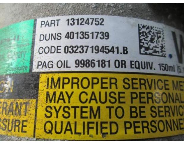 compresor de clima 03237194541b opel zafira b 1.9cdti