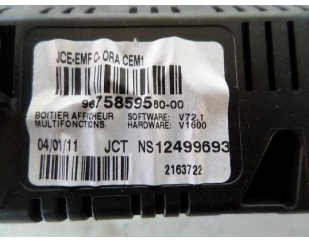 display bord citroen berlingo 1.6hdi 9675859580