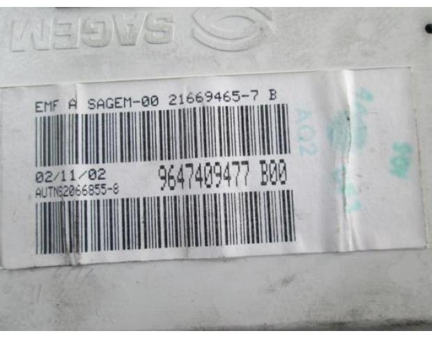display bord citroen c3 1.4hdi 8hy cod 9647409477