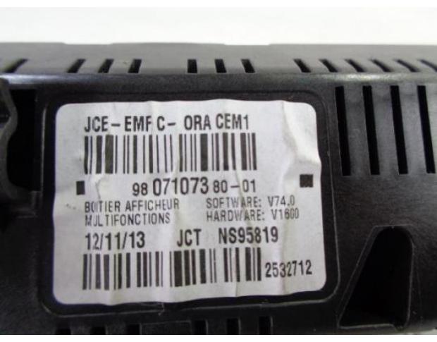 display bord citroen ds3 1.6hdi 9h06 9807107380