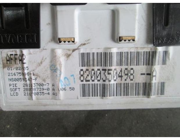 display bord renault megane 2 1.5dci k9kd cod 8200350498a
