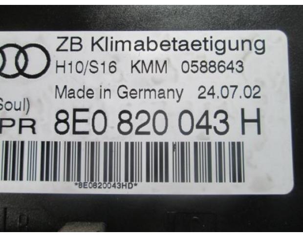 display clima audi a4 1.9tdi avb cod 8e0820043h