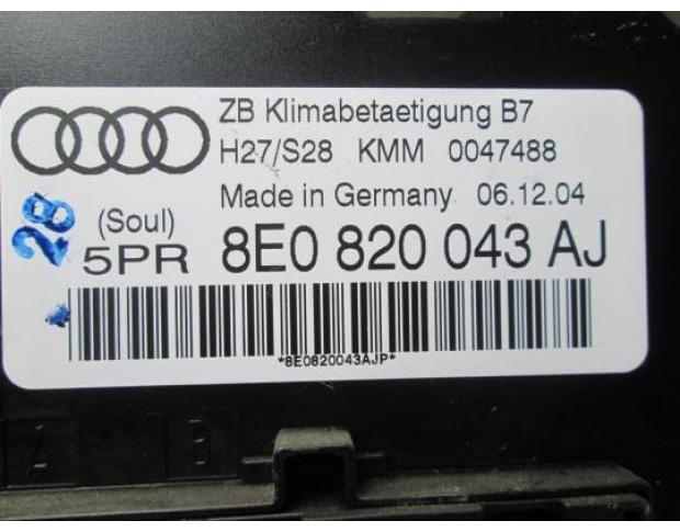 display clima audi a4 2.0tdi blb din dezmembrari cod 8e0820043aj