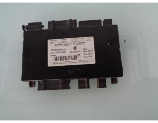 modul reglaj scaun mercedes ml 3.0cdi a2118704926