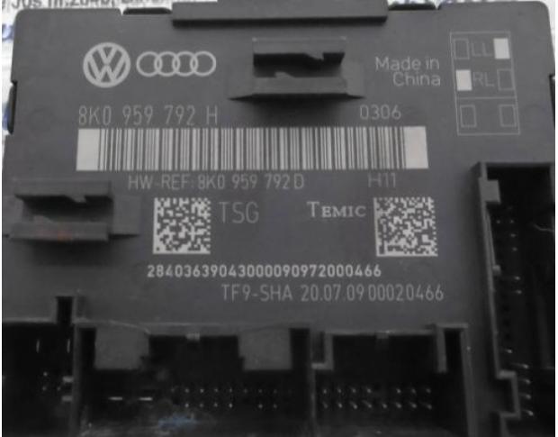 modul usa dreapta audi a5 3.0tdi ccw 8k0959792h