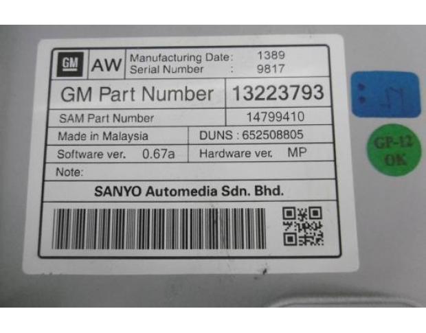 navigatie opel insignia 2.0cdti 13223793